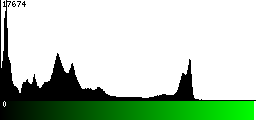 Green Histogram