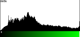 Green Histogram