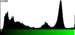 Green Histogram