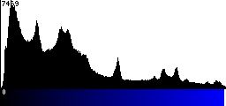 Blue Histogram
