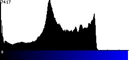 Blue Histogram