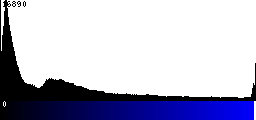 Blue Histogram