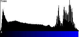 Blue Histogram