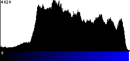 Blue Histogram