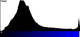 Blue Histogram