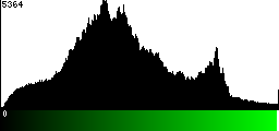 Green Histogram