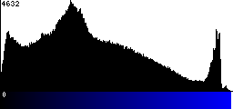 Blue Histogram