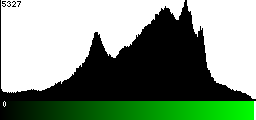 Green Histogram