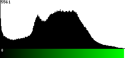 Green Histogram