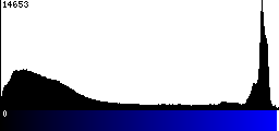 Blue Histogram