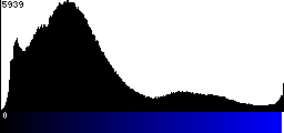 Blue Histogram