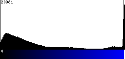 Blue Histogram