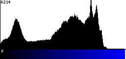 Blue Histogram