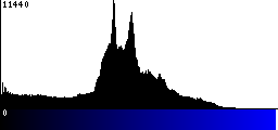 Blue Histogram