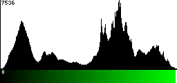 Green Histogram