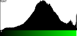 Green Histogram