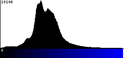 Blue Histogram