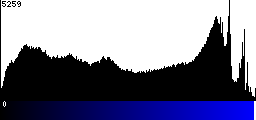 Blue Histogram