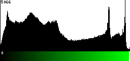 Green Histogram