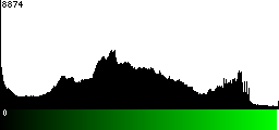 Green Histogram