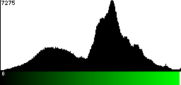 Green Histogram