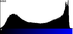 Blue Histogram