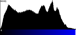Blue Histogram