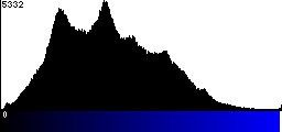 Blue Histogram