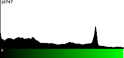 Green Histogram