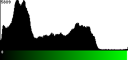 Green Histogram
