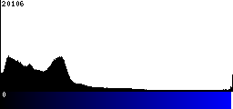 Blue Histogram