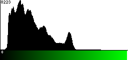 Green Histogram