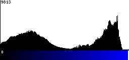 Blue Histogram