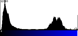Blue Histogram
