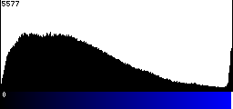 Blue Histogram
