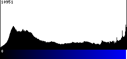 Blue Histogram