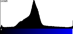 Blue Histogram