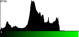 Green Histogram