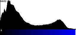 Blue Histogram