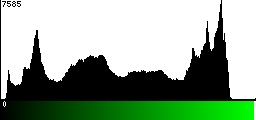 Green Histogram