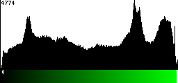 Green Histogram