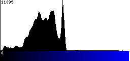 Blue Histogram