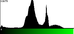 Green Histogram