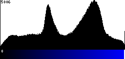 Blue Histogram