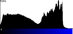 Blue Histogram