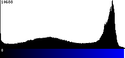 Blue Histogram