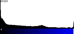 Blue Histogram