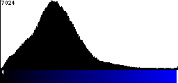 Blue Histogram