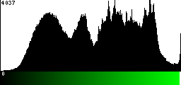 Green Histogram