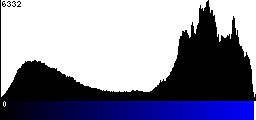 Blue Histogram